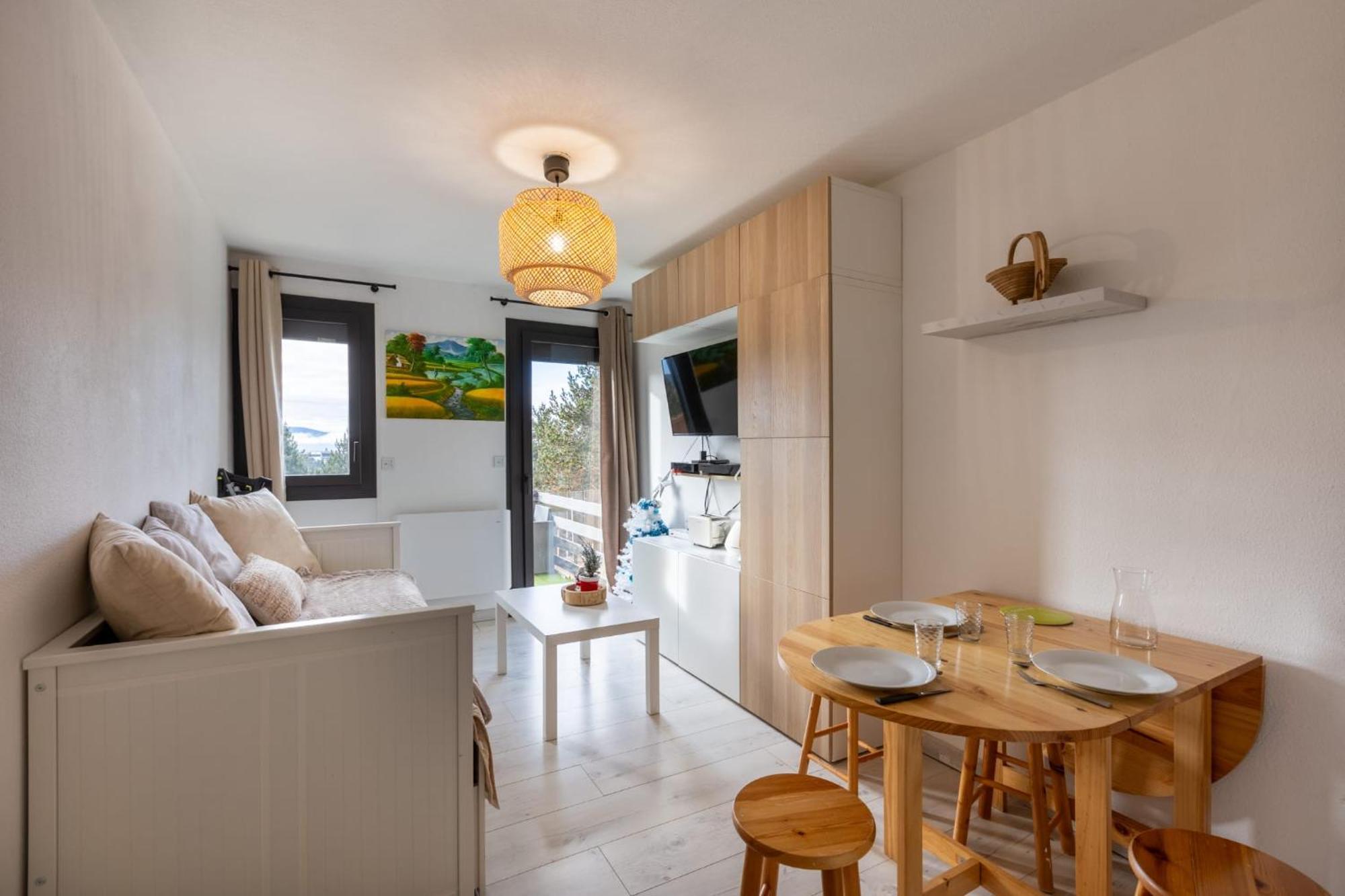 Studio Cosy Les Myrtilles P2000 Bolquere Pyrenees 2000 Buitenkant foto